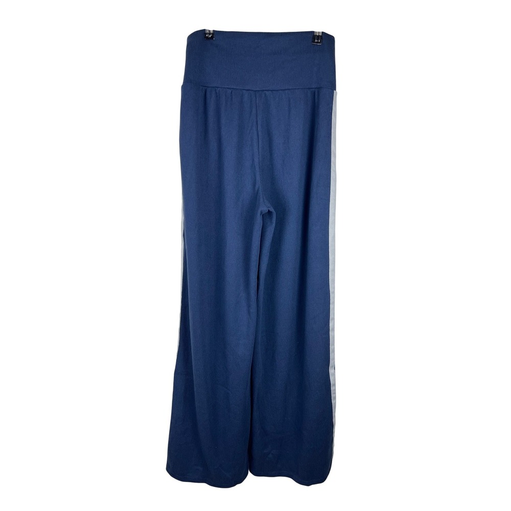 Halara Ribbed SoCinched High Waisted Tummy Control Drawstring Wide Leg Pant S R - Picture 3 of 16